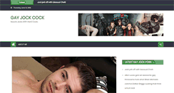 Desktop Screenshot of gayjockcock.com